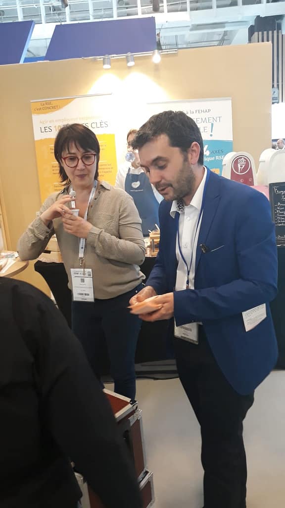 Magicien en salon professionnel